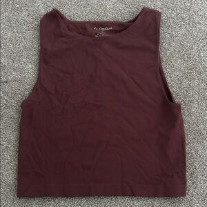 By Together Women's Deep Burgundy Tank Top